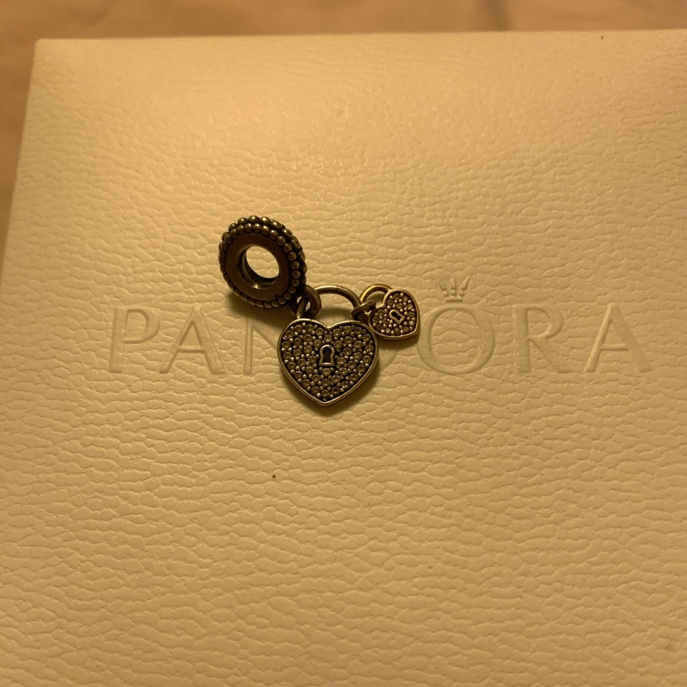 Heart pandora charm